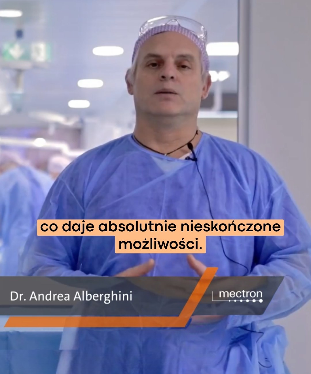 Dr Andrea Alberghini o Mectron Piezo MT-Bone