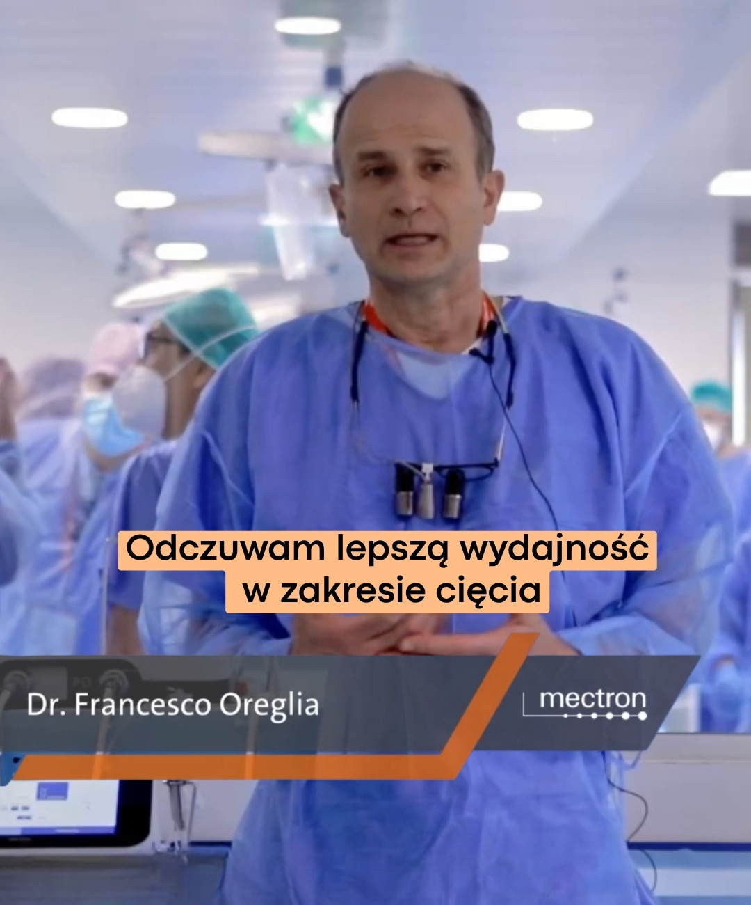 Dr Francesco Oreglia o Mectron Piezo MT-Bone